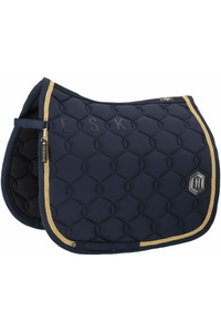 2025 Eskadron Heritage Pro Soft Emblem Saddle Cloth 215058 526 380 - Navy